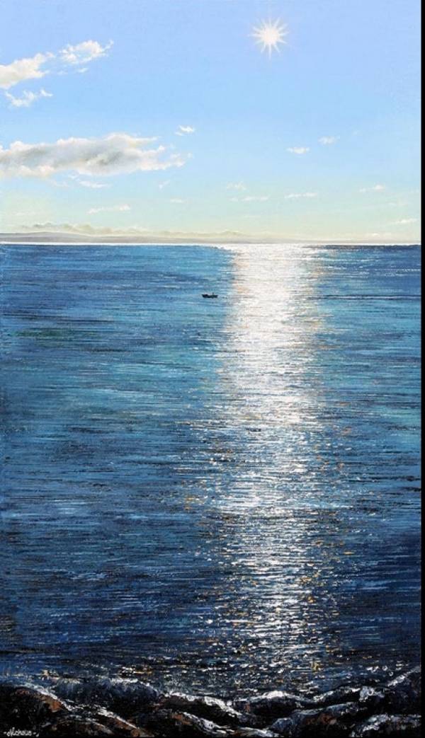 - a , Print by Nicholas Smith, measuring 25 x 8 cm (H x W) framed at 38 x 19 cm £28